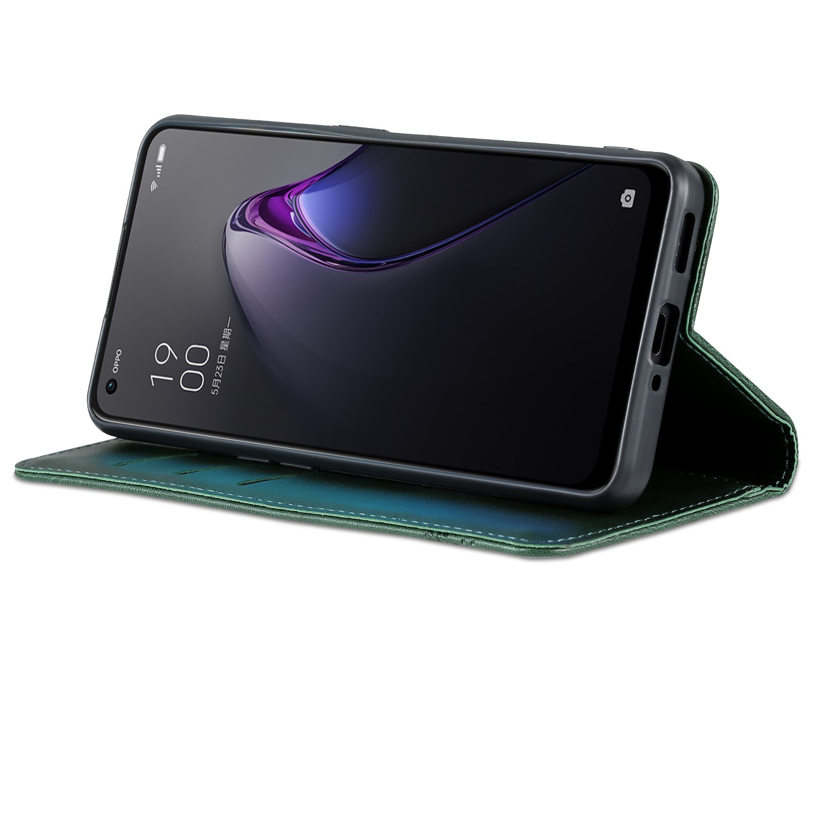 AZNS For Oppo Reno9 5G Reno9 Pro 5G Cowhide Texture Phone Case Shockproof Stand Wallet PU Leather Magnetic Auto-absorbed Folio Flip Phone Cover AZNS For Oppo Reno9 5G Reno9 Pro 5G Cowhide Texture Phone Case Shockproof Stand Wallet PU Leather Magnetic Auto-absorbed Folio Flip Phone Cover